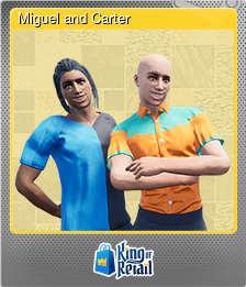 Series 1 - Card 2 of 7 - Miguel and Carter