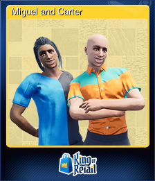 Series 1 - Card 2 of 7 - Miguel and Carter