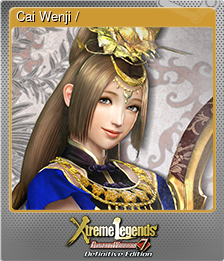 Series 1 - Card 11 of 15 - Cai Wenji / 蔡文姫