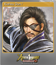 Series 1 - Card 1 of 15 - Xiahou Dun / 夏侯惇