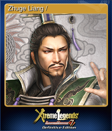 Series 1 - Card 6 of 15 - Zhuge Liang / 諸葛亮