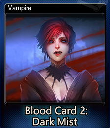 Series 1 - Card 6 of 6 - Vampire