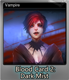 Series 1 - Card 6 of 6 - Vampire