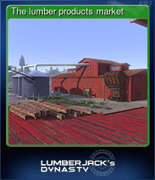 Series 1 - Card 1 of 8 - The lumber products market