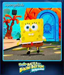 Series 1 - Card 7 of 7 - SpongeBob