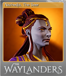 Series 1 - Card 10 of 13 - Nazhedja, The Seer