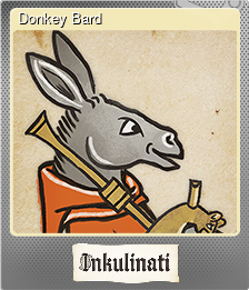 Series 1 - Card 3 of 5 - Donkey Bard