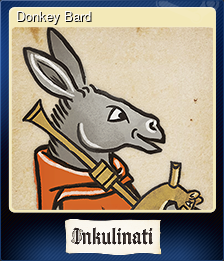 Series 1 - Card 3 of 5 - Donkey Bard