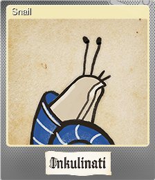 Series 1 - Card 4 of 5 - Snail