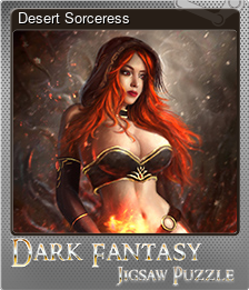 Series 1 - Card 2 of 6 - Desert Sorceress