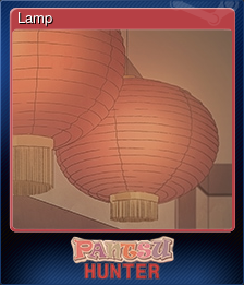 Series 1 - Card 2 of 5 - Lamp