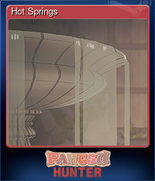 Series 1 - Card 3 of 5 - Hot Springs