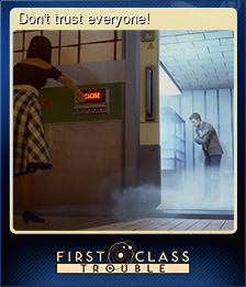 Series 1 - Card 3 of 5 - Don't trust everyone!