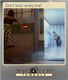 Series 1 - Card 3 of 5 - Don't trust everyone!