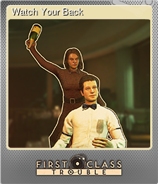 Series 1 - Card 1 of 5 - Watch Your Back