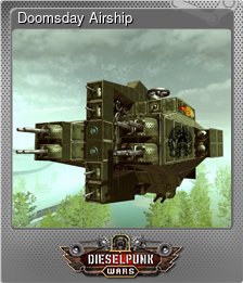 Series 1 - Card 3 of 10 - Doomsday Airship