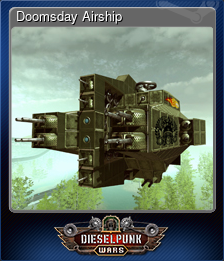 Series 1 - Card 3 of 10 - Doomsday Airship