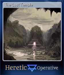 Series 1 - Card 3 of 6 - The Lost Temple
