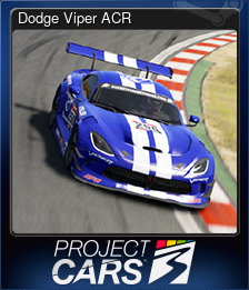 Series 1 - Card 6 of 15 - Dodge Viper ACR