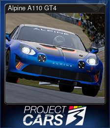 Series 1 - Card 1 of 15 - Alpine A110 GT4