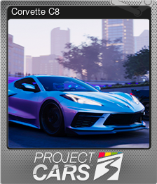 Series 1 - Card 4 of 15 - Corvette C8