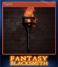 Series 1 - Card 5 of 5 - Torch