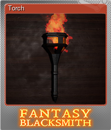 Series 1 - Card 5 of 5 - Torch