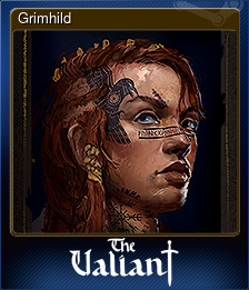 Series 1 - Card 4 of 12 - Grimhild