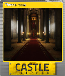 Series 1 - Card 6 of 6 - Throne room