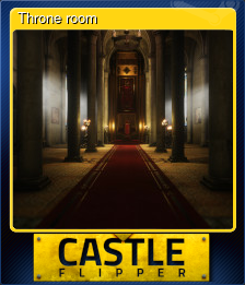 Series 1 - Card 6 of 6 - Throne room