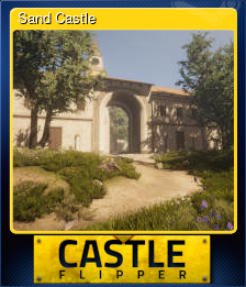 Series 1 - Card 5 of 6 - Sand Castle