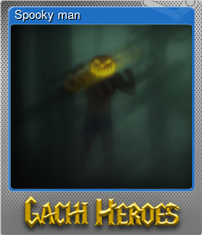 Series 1 - Card 5 of 5 - Spooky man