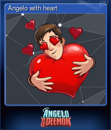 Angelo with heart