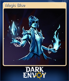 Series 1 - Card 4 of 6 - Magic Blue