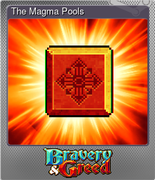 Series 1 - Card 3 of 6 - The Magma Pools