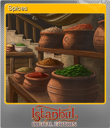 Series 1 - Card 3 of 5 - Spices
