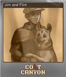 Series 1 - Card 3 of 11 - Jim and Flint