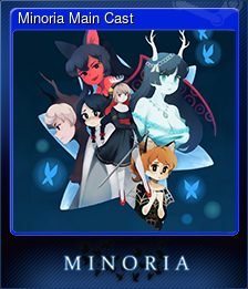 Series 1 - Card 4 of 5 - Minoria Main Cast