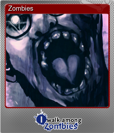 Series 1 - Card 5 of 5 - Zombies
