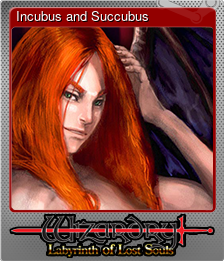 Series 1 - Card 5 of 7 - Incubus and Succubus