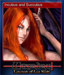 Series 1 - Card 5 of 7 - Incubus and Succubus