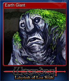 Series 1 - Card 2 of 7 - Earth Giant