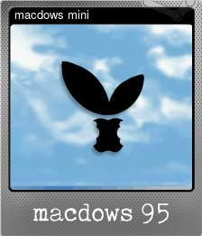 Series 1 - Card 4 of 5 - macdows mini