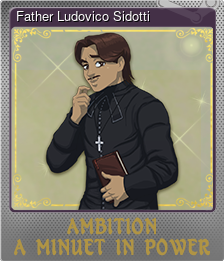 Series 1 - Card 3 of 8 - Father Ludovico Sidotti