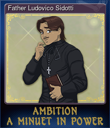 Series 1 - Card 3 of 8 - Father Ludovico Sidotti