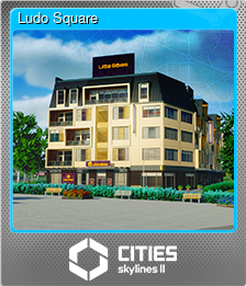 Series 1 - Card 2 of 5 - Ludo Square