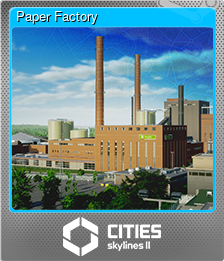Series 1 - Card 4 of 5 - Paper Factory
