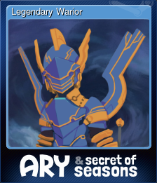 Series 1 - Card 8 of 8 - Legendary Warior