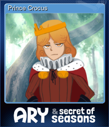 Series 1 - Card 6 of 8 - Prince Crocus