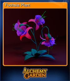 Series 1 - Card 2 of 5 - Fuchsia Plant